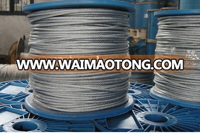 Galvanized Steel Wire Rope 6X7+FC with Fibre Core